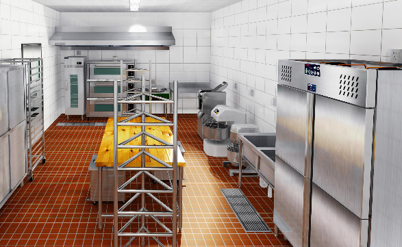 商用廚房設計圖