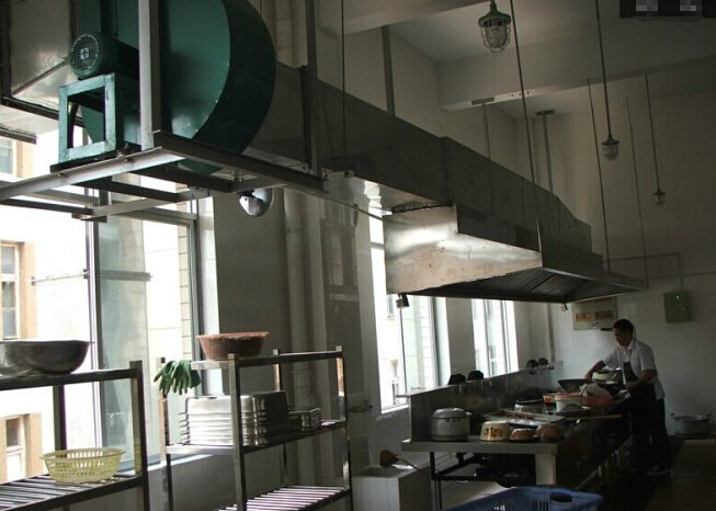 酒店廚房排煙設計圖方案三