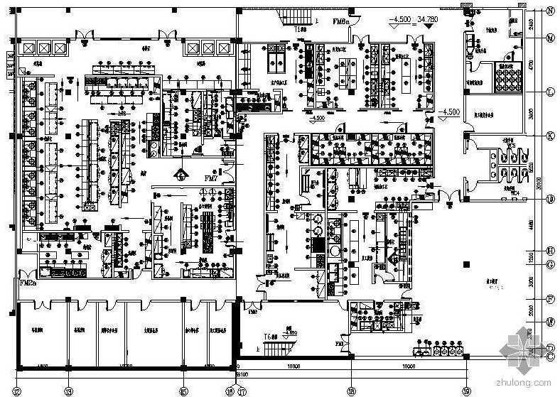 星級(jí)酒店后廚設(shè)計(jì)功能間的劃分